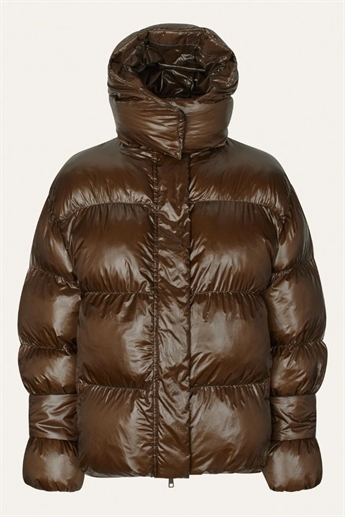 Oval Sqaure - Active Hood Jacket, Dark Oak